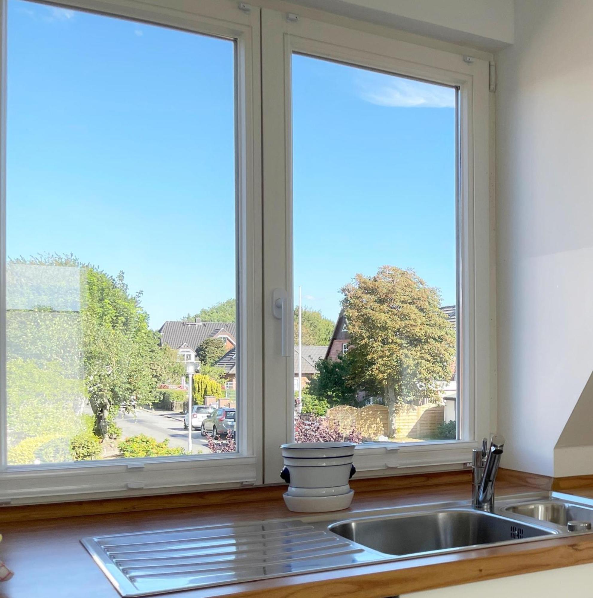 Ferienwohnung Haus Dünenrose App 2 mit Balkon Westerland Exterior foto