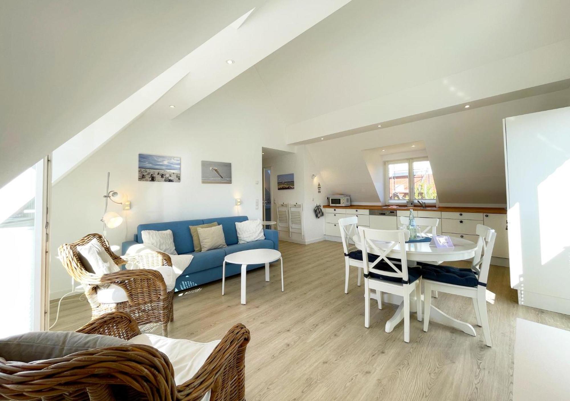 Ferienwohnung Haus Dünenrose App 2 mit Balkon Westerland Exterior foto